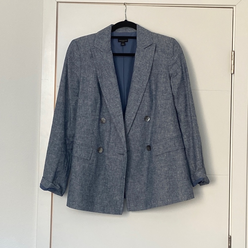 Ann Tyler linen jacket.